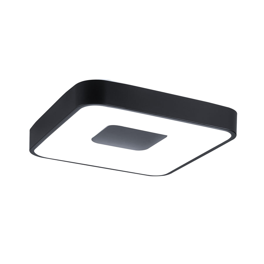 Plafonnier LED Coin avec télécommande, L 44 cm