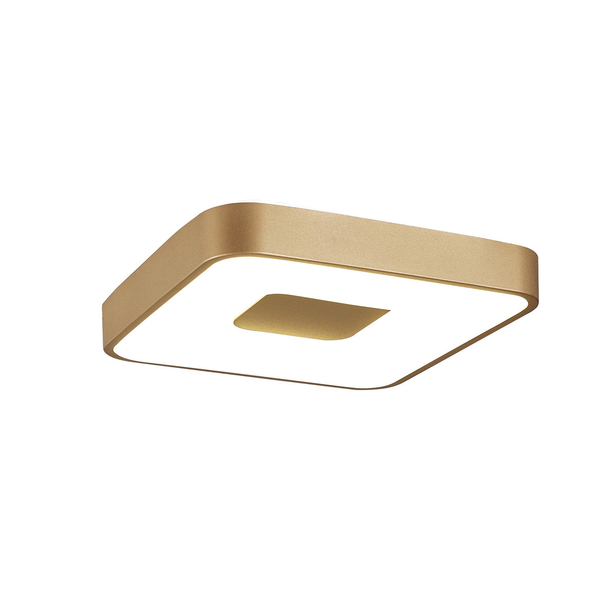 Plafonnier LED Coin avec télécommande, L 34 cm
