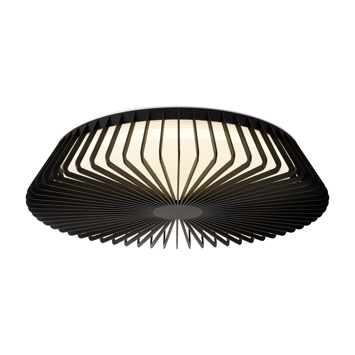 Plafonnier LED Himalaya avec télécommande, Ø 63 cm