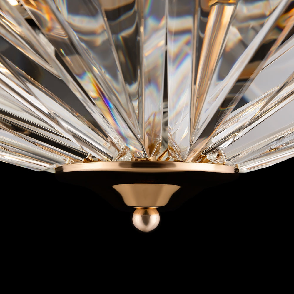 Facet Deckenleuchte gold