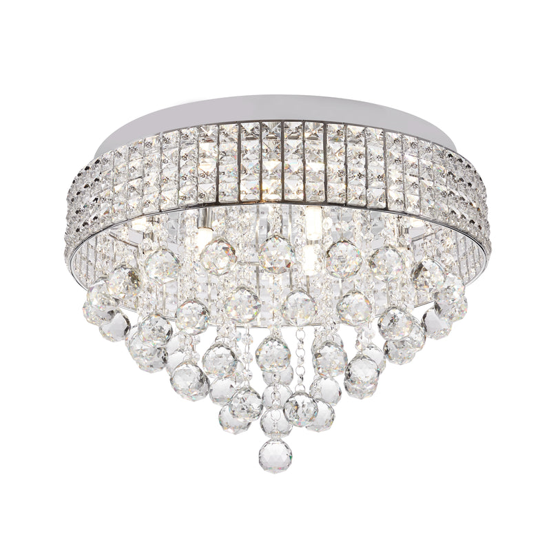 Luminaire plafonnier | Capri Chromé