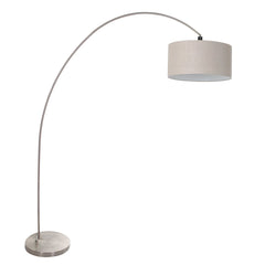 Stehlampe Solva silberfarben