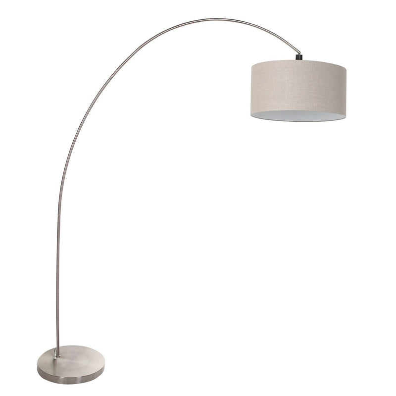 Stehlampe Solva silberfarben