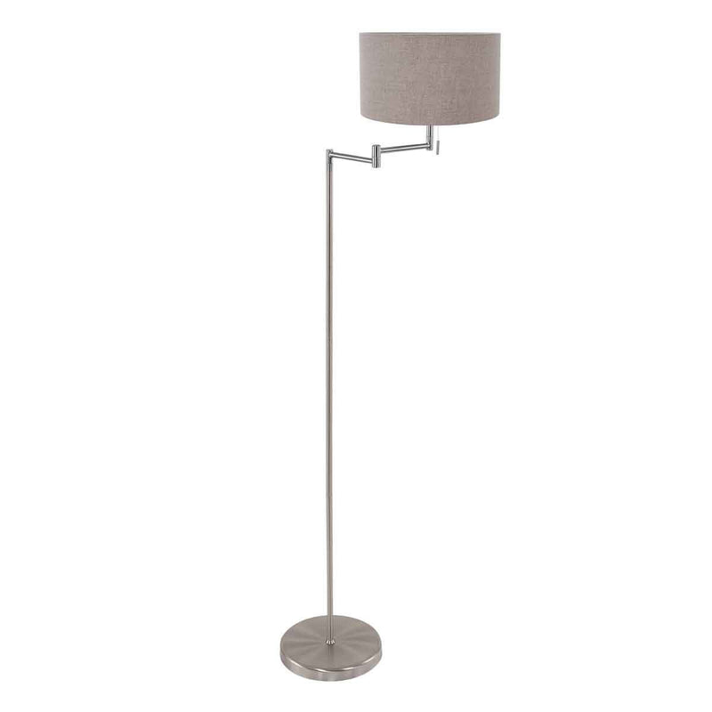Stehlampe Bella silberfarben