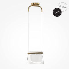 Cabaret Pendelleuchte goldfarben
