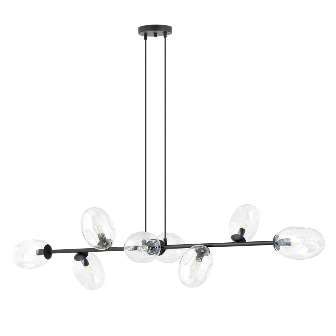 Second angle du luminaire, montrant la fixation et les deux tiges fines