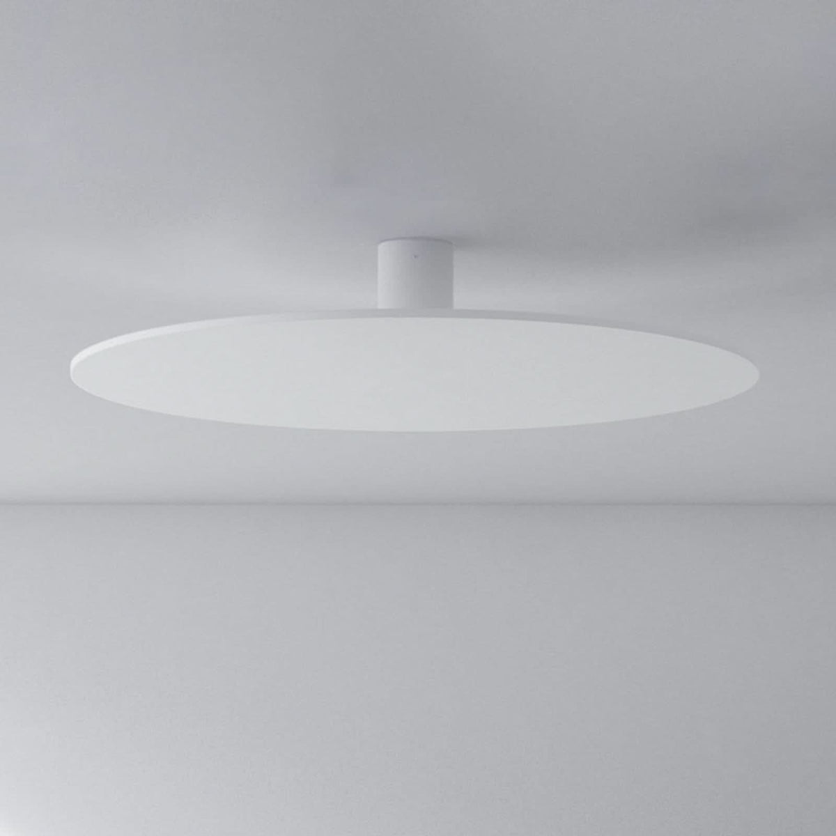 Applique murale LED Collide H3 en aluminium, blanc mat, Ø 49,5 cm
