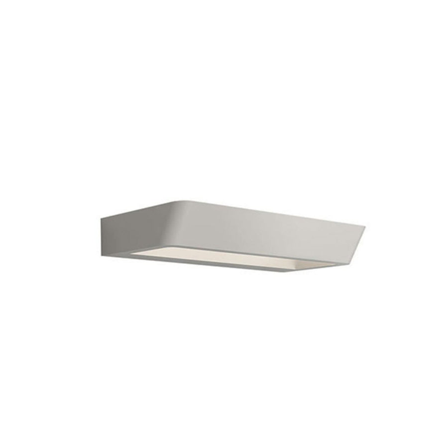 Applique murale LED Belvedere W1 en aluminium, crème, hauteur 3,5 cm, 2700 K
