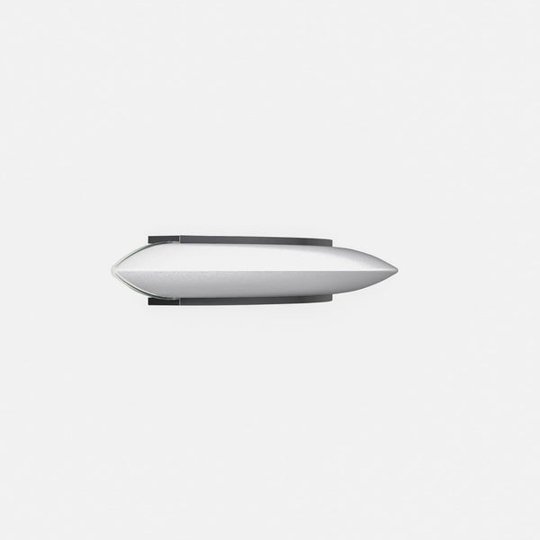 Applique murale LED Ring en verre, blanc, hauteur 8,3 cm, 4000 K