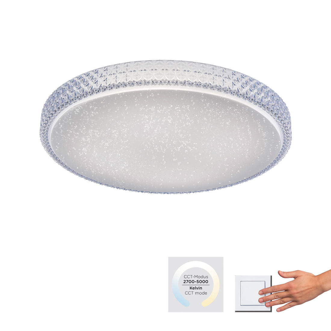 Plafonnier LED | Frida L 60 cm