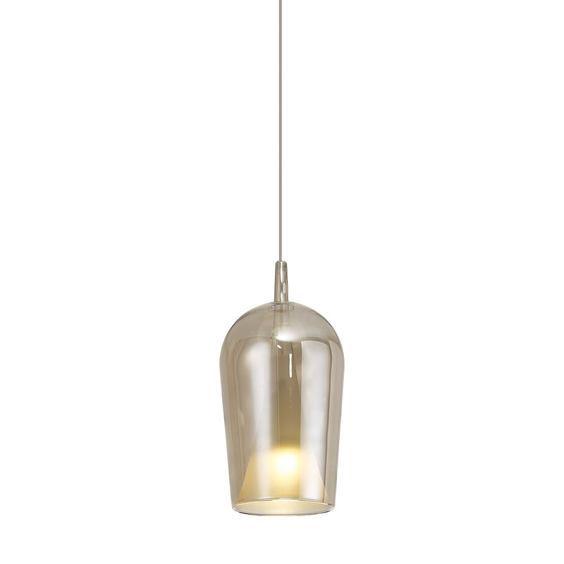 Suspension Elsa, verre, Ø 35 cm