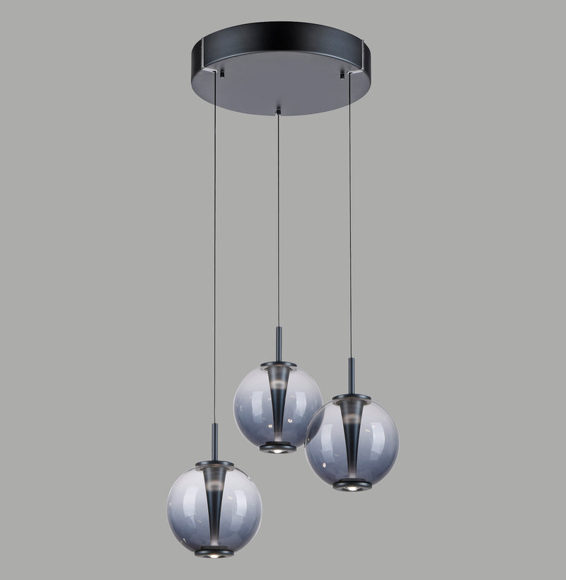 Suspension luminaire | E-Infinity Grise