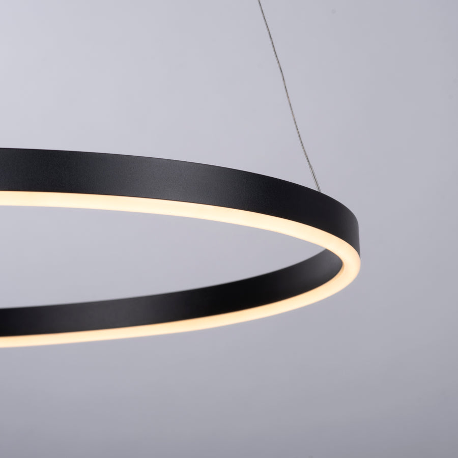 Suspension Ritus anthracite, L 58,5 cm
