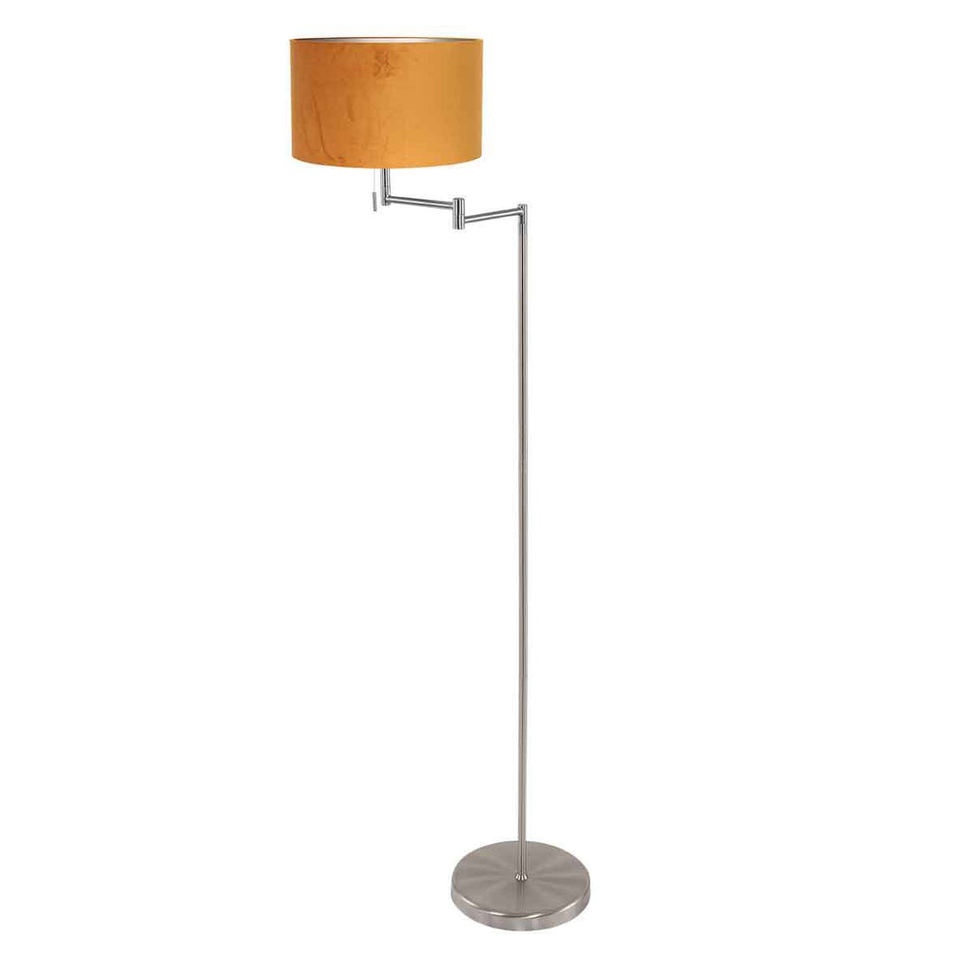 Stehlampe Bella silberfarben
