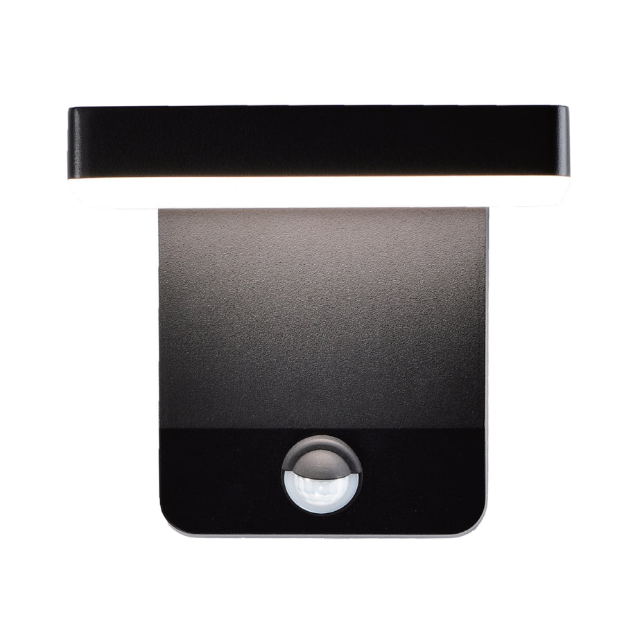 Applique extérieure LED Cooper avec détecteur, IP54, L 17 cm