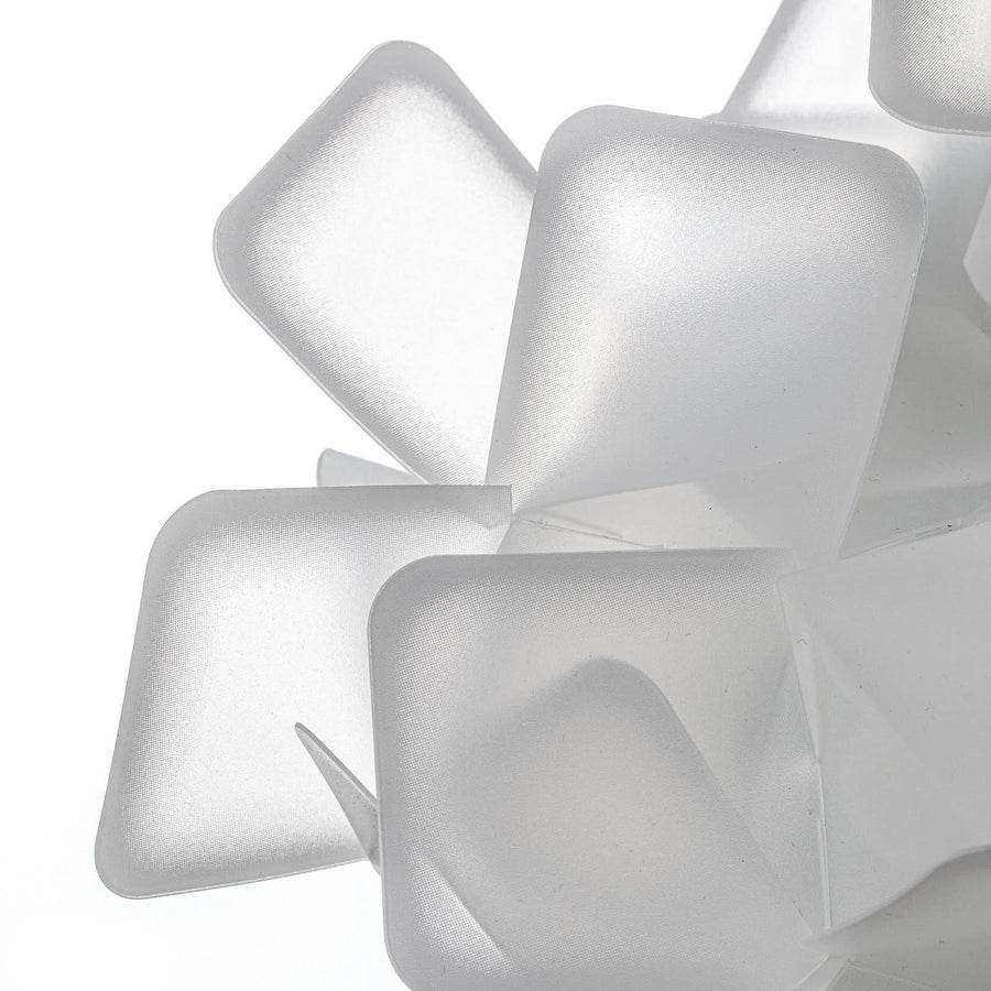 Applique murale Clizia, blanc, 2 lumières, Ø 53 cm
