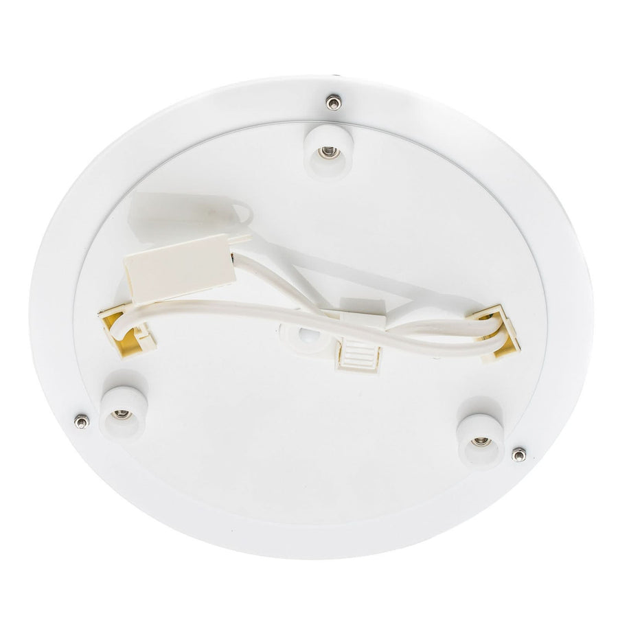 Applique murale Clizia Mama Non en cristal, blanc, 2 lumières, hauteur 28 cm