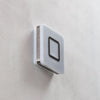 Applique murale LED RS M1 V2 en métal, blanc, hauteur 20 cm