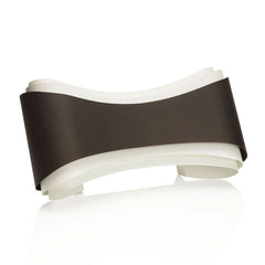 Applique murale Ionica en acier, bronze et blanc, hauteur 20 cm