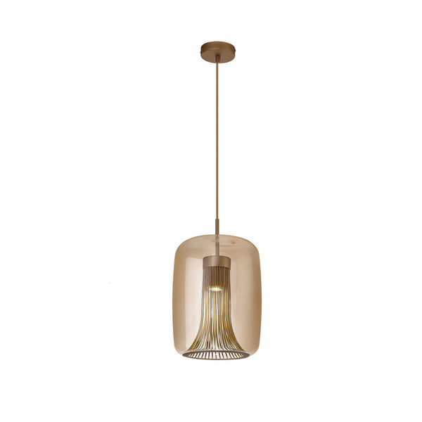 Suspension Kriss, verre, Ø 24 cm