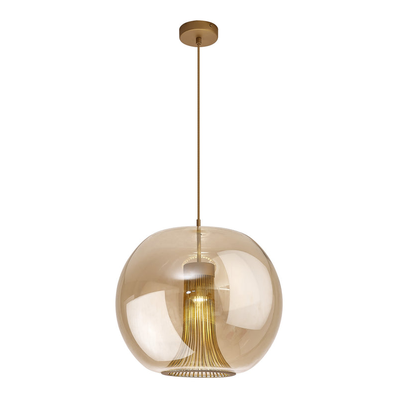 Suspension Kriss, verre, Ø 40 cm