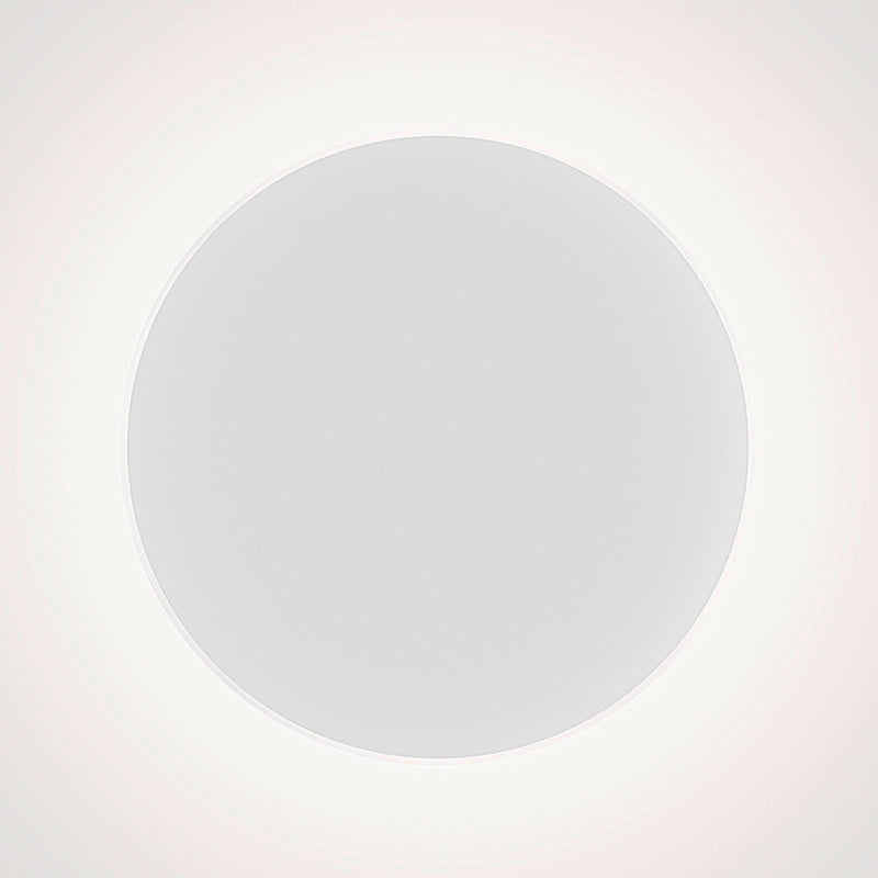 Applique murale LED LYD en verre, transparent, Ø 23,5 cm