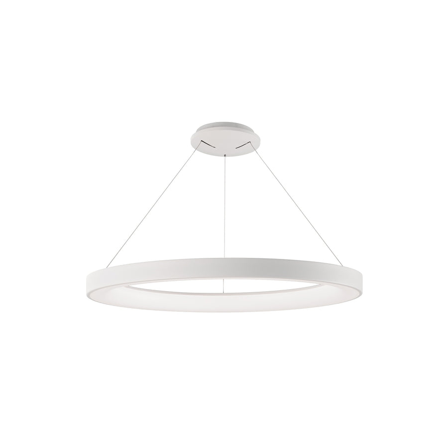 Suspension LED Niseko II avec télécommande, Ø 65 cm