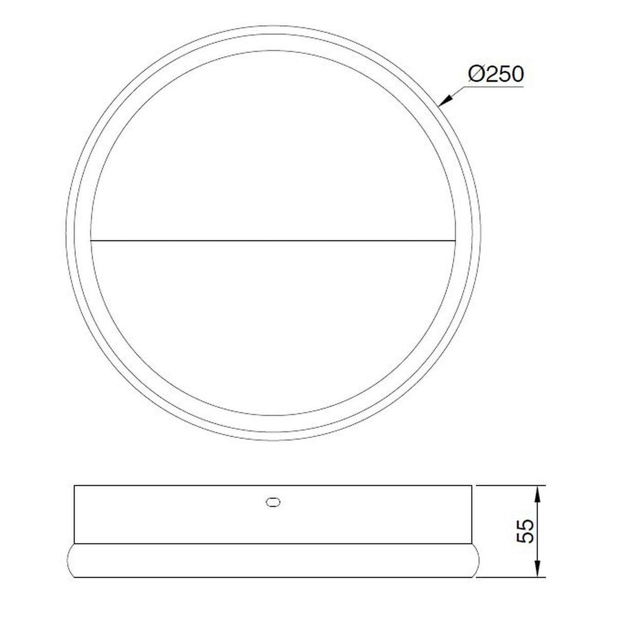 Applique murale LED Kitesurf grand modèle