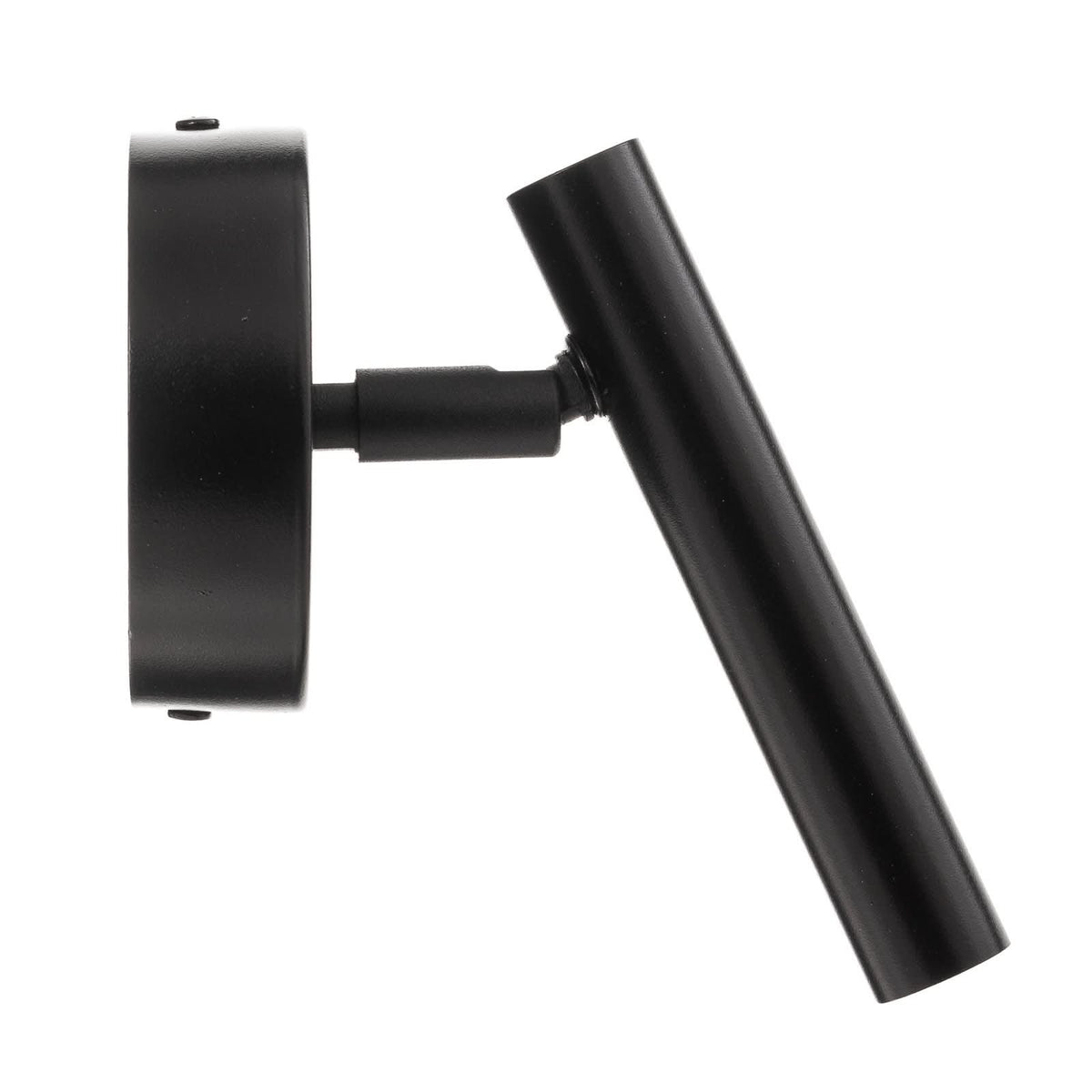 Applique murale Sopel en acier, noir, hauteur 15 cm