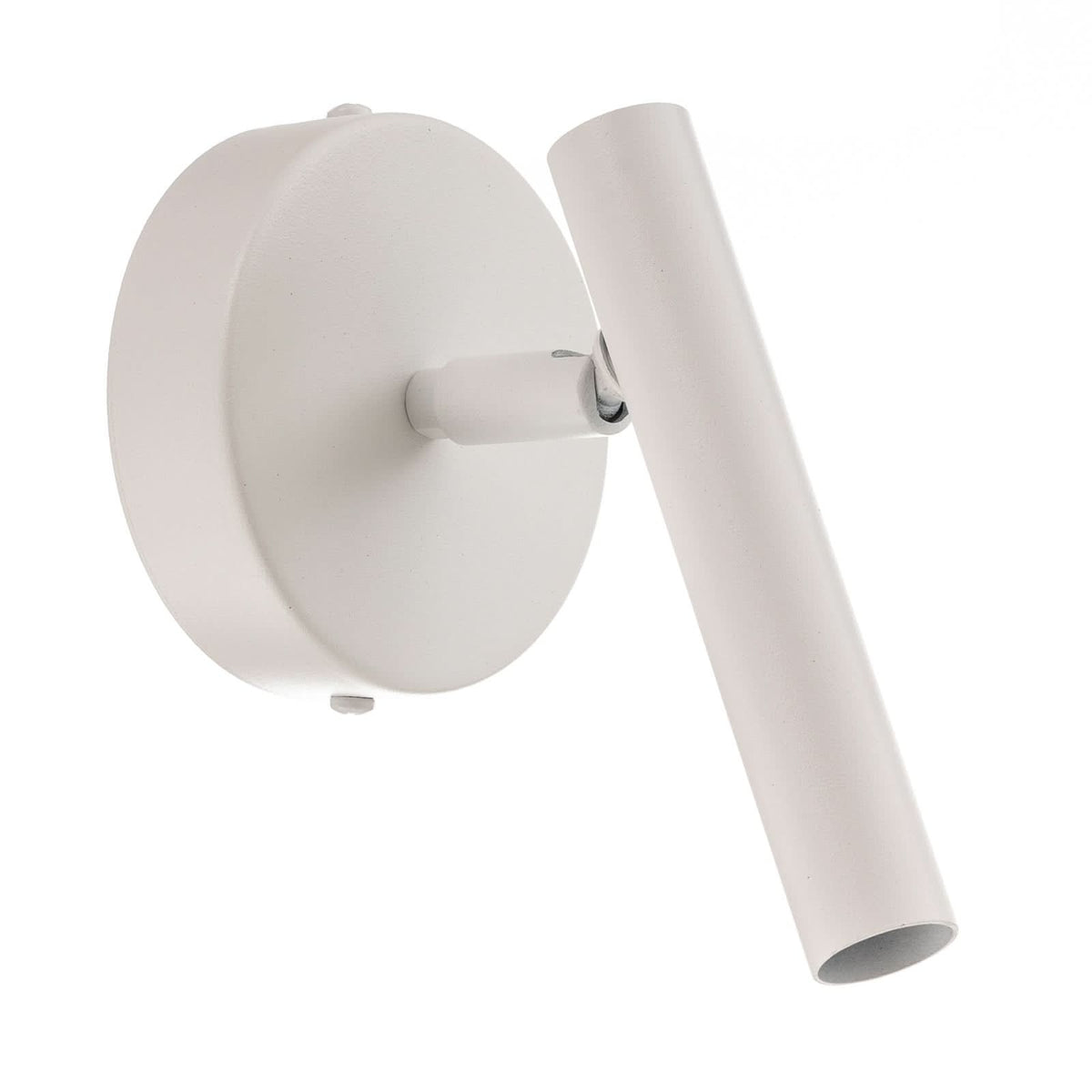 Applique murale Sopel en acier, blanc, hauteur 15 cm