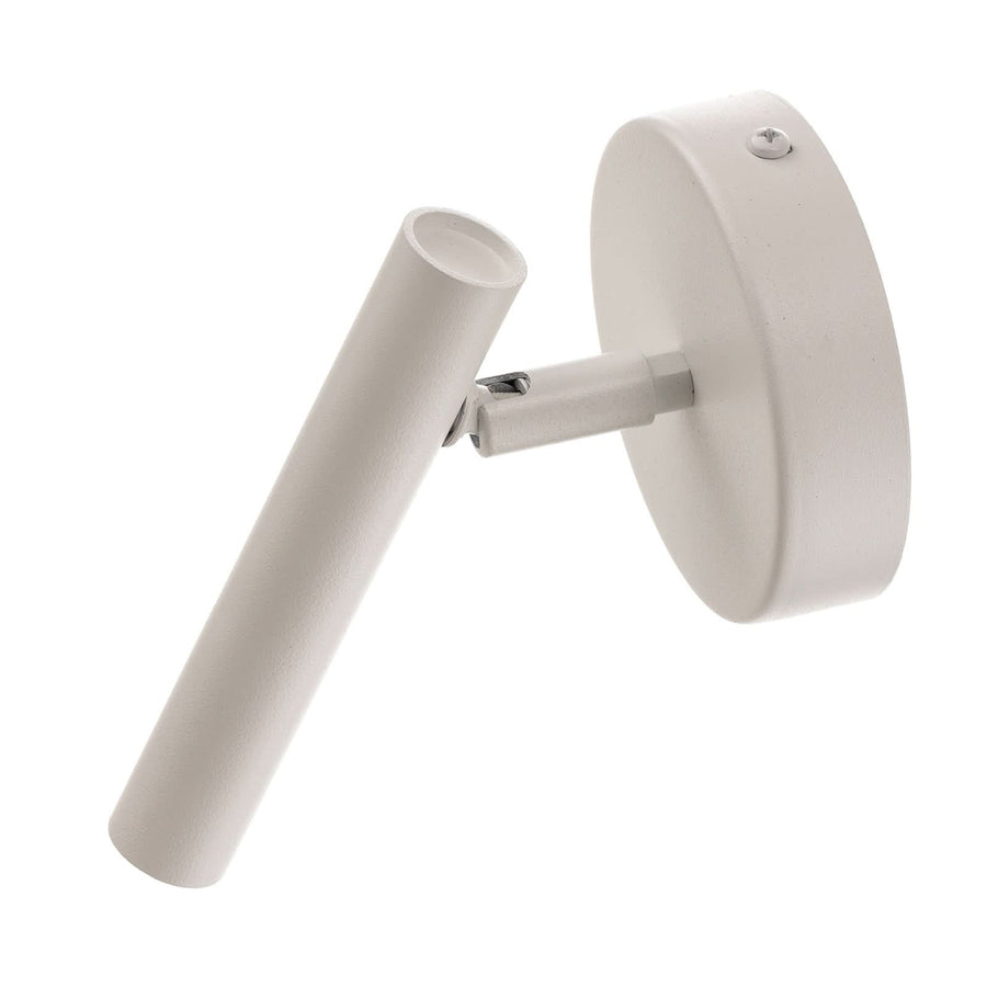 Applique murale Sopel en acier, blanc, hauteur 15 cm
