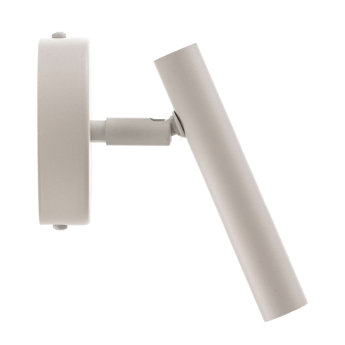 Applique murale Sopel en acier, blanc, hauteur 15 cm