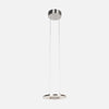 Schwenkbare LED-Pendelleuchte, Stahlring Ø 32 cm, höhenverstellbar, Esszimmer | Pivéa
