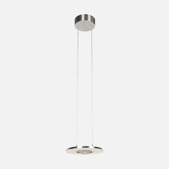 Schwenkbare LED-Pendelleuchte, Stahlring Ø 32 cm, höhenverstellbar, Esszimmer | Pivéa