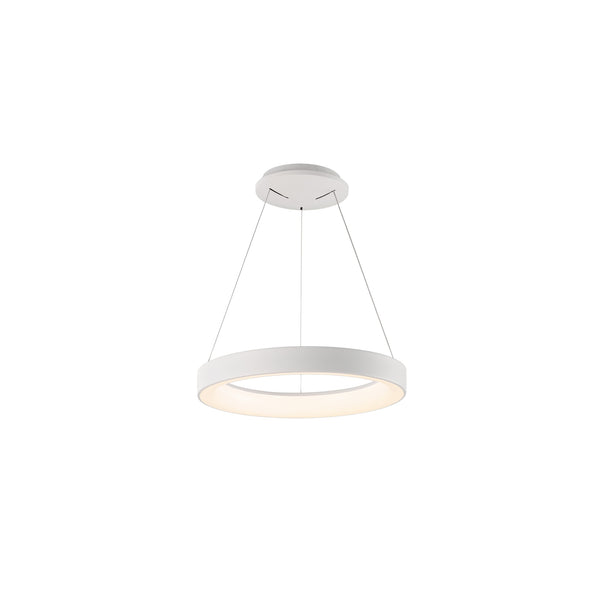Suspension LED Niseko II avec télécommande, Ø 38 cm