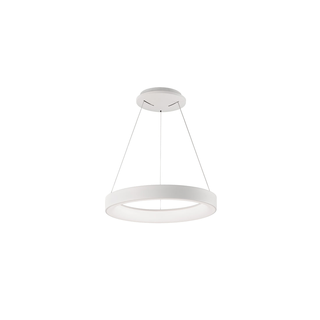 Suspension LED Niseko II avec télécommande, Ø 38 cm