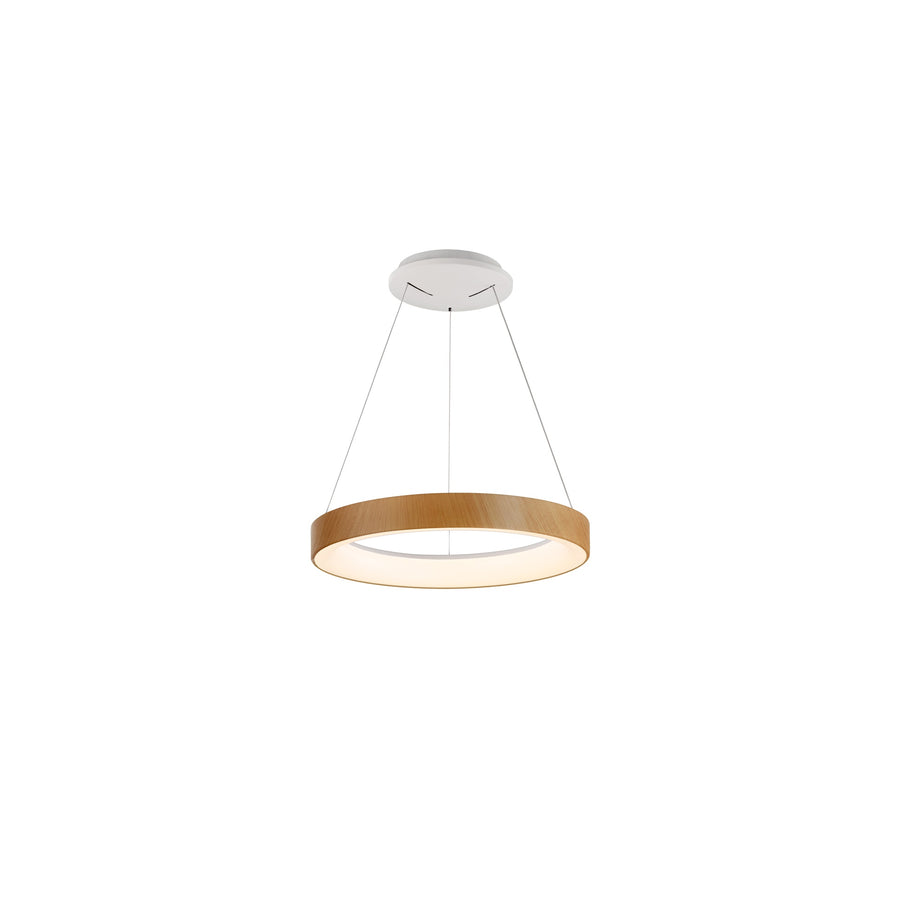 Suspension LED Niseko II avec télécommande, Ø 38 cm