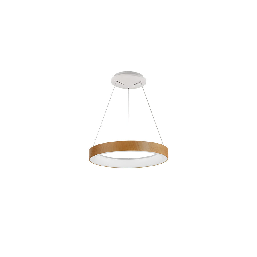 Suspension LED Niseko II avec télécommande, Ø 38 cm