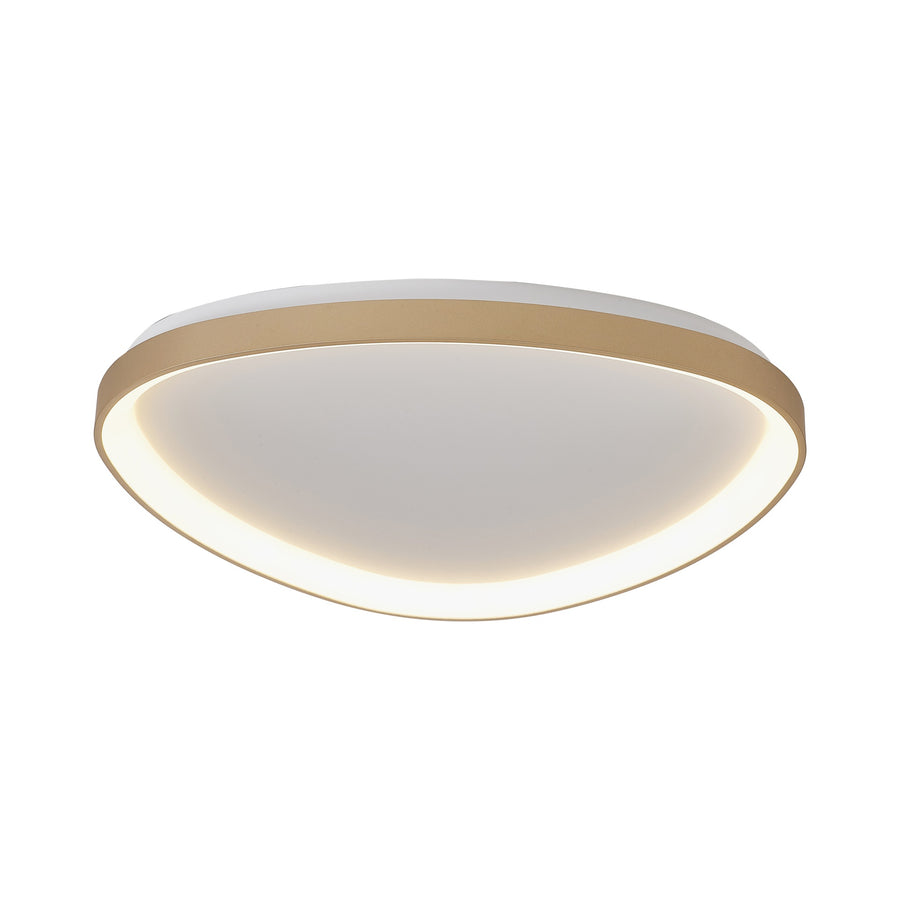 Plafonnier LED Niseko II avec télécommande, L 61,1 cm