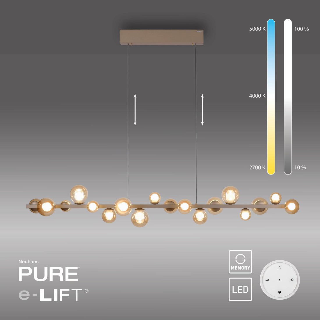 Suspension luminaire | Mirnelella