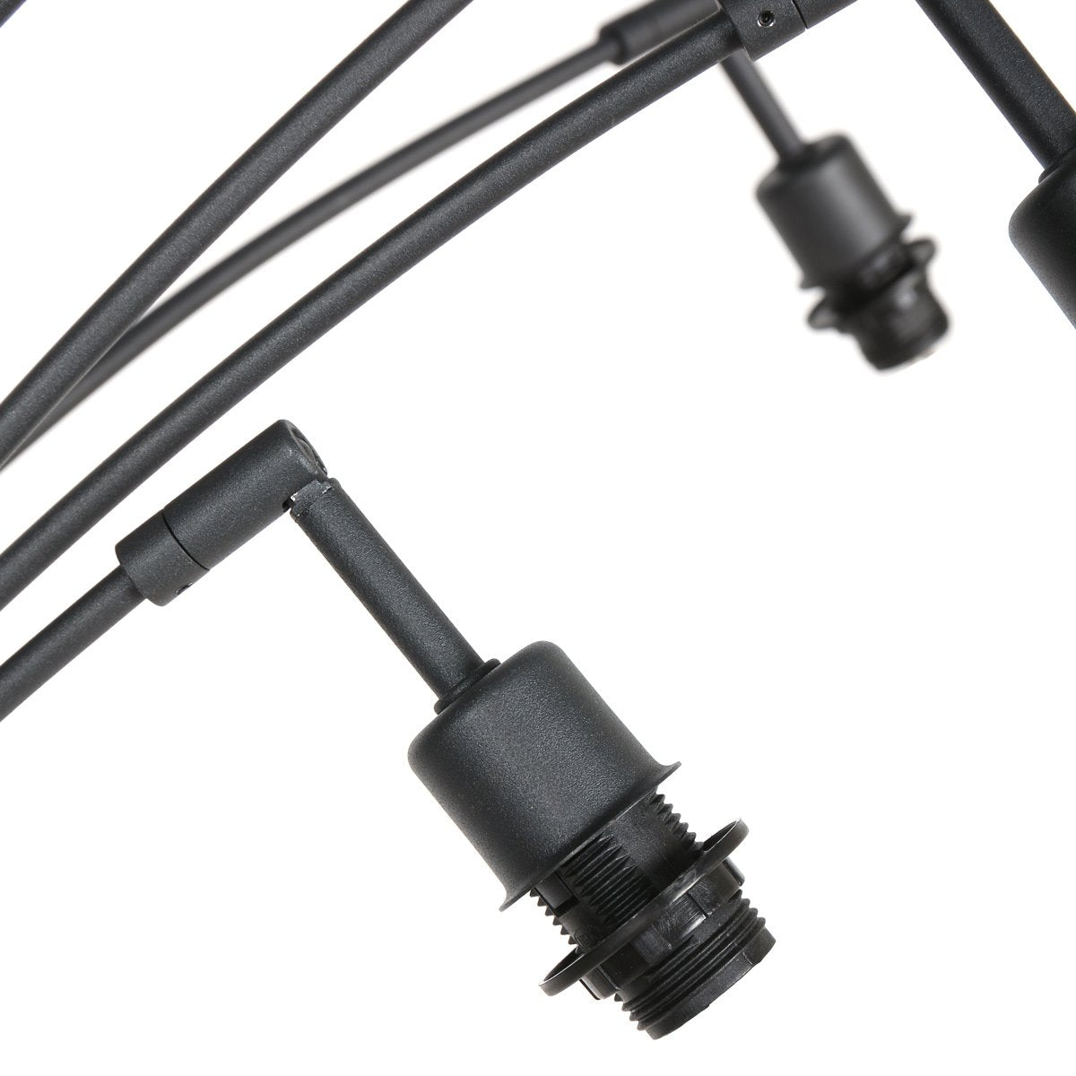 Lampadaire Bambus noir