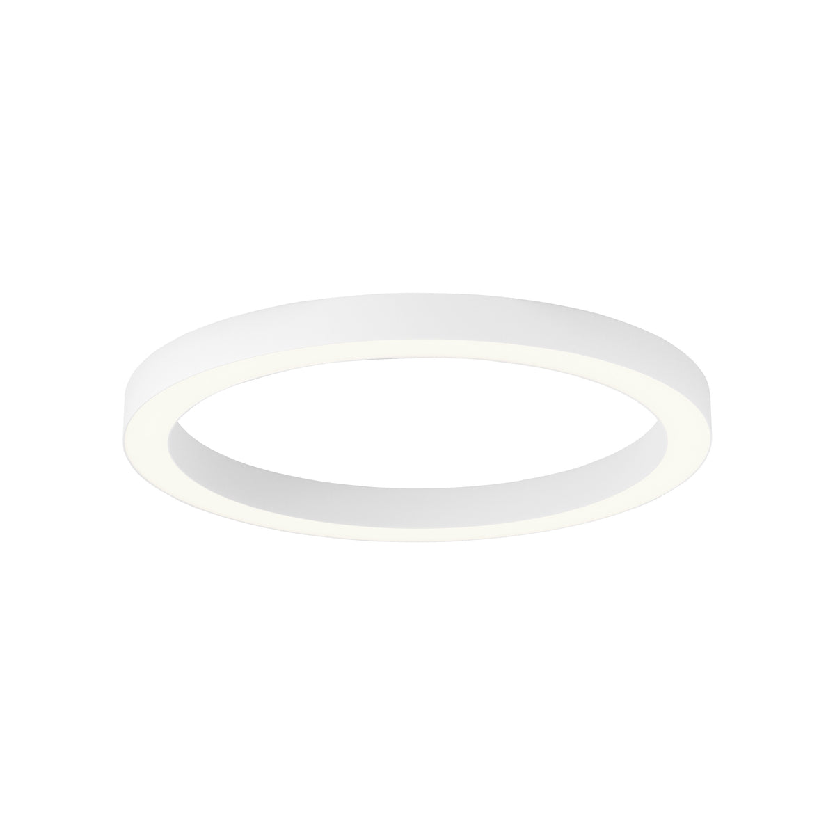 Plafonnier Pure Lines Round blanc, L 50 cm