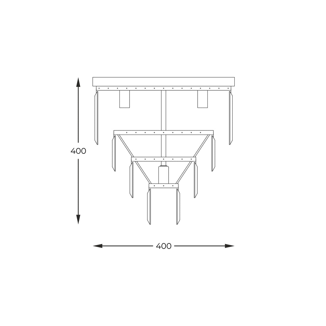 Luminaire plafonnier | Amedeo Doré