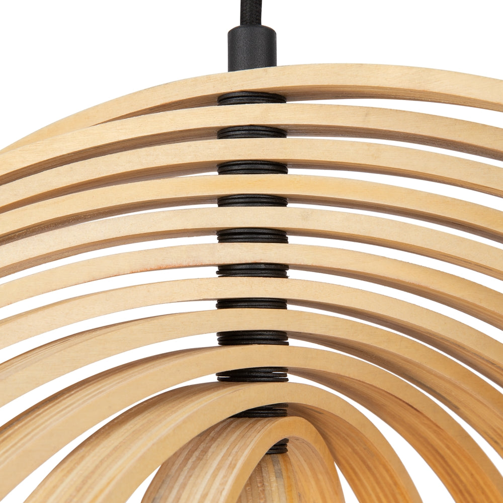 Roots Pendelleuchte schwarz