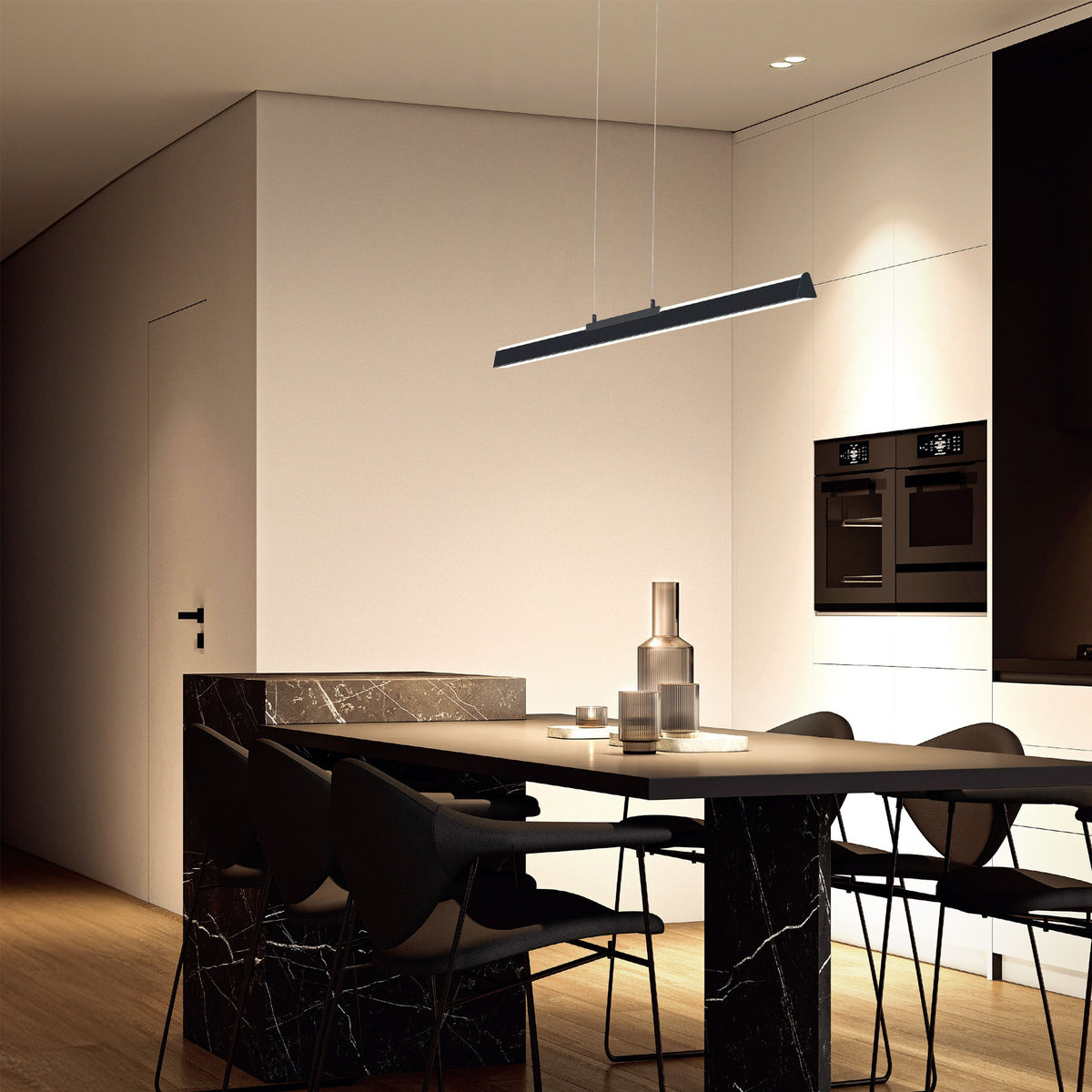 Suspension LED Lineal, L 91,5 cm
