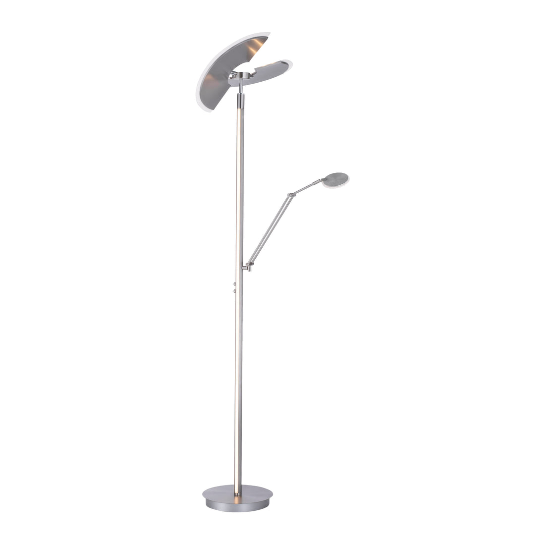Lampadaire salon | Pure-Mutil Argenté