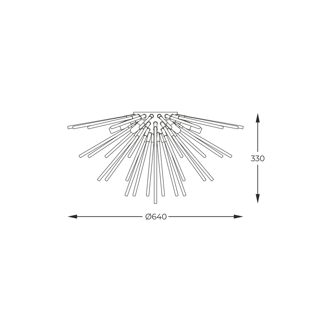 Luminaire plafonnier | Urchin