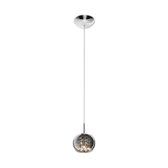 Suspension luminaire | Crystal Argentée