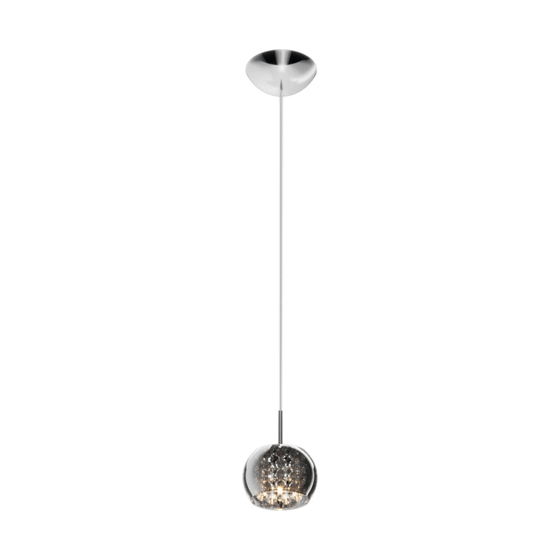 Suspension luminaire | Crystal Argentée