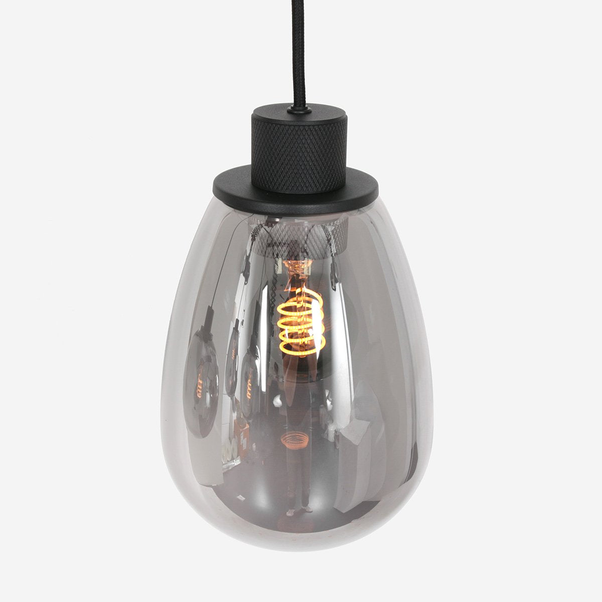 Suspension luminaire Reflexion noir